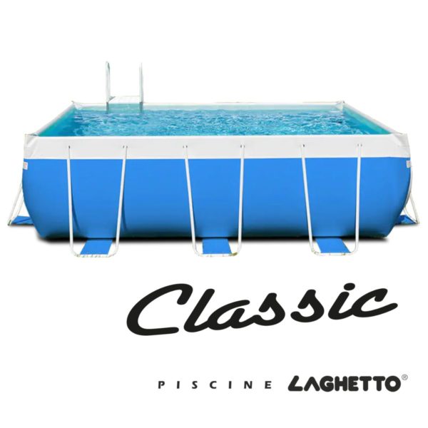 Piscina Laghetto fuoriterra modello Classic con logo ufficiale