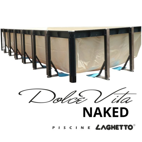 Piscina Laghetto Dolcevita Diva Naked, senza rivestimento