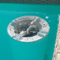 Lo skimmer Piscine Laghetto è progettato per essere fissato alla parete della piscina e dispone di una testa flottante che lavora a sfioro sull’acqua, garantendo una pulizia costante ed efficace. Grazie al cestello prefiltro e al pescaggio a 360 gradi, assicura prestazioni superiori rispetto agli skimmer tradizionali a parete. L’escursione in altezza della testa flottante consente una grande flessibilità nel livello di riempimento della vasca, prevenendo l’ingresso di aria e il conseguente blocco della pompa di filtrazione. Inoltre, è dotato di sistemi di sicurezza avanzati, tra cui accorgimenti anti-intrappolamento e anti-risucchio, per garantire la massima protezione dei bagnanti.